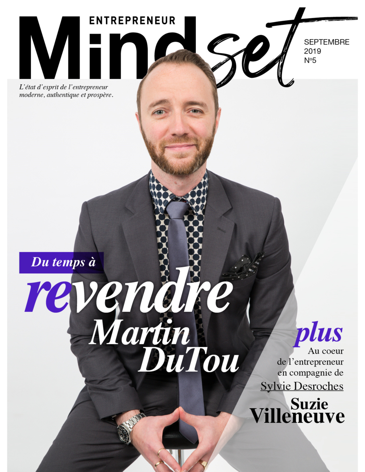 Martin DuTou Mindset entrepreneur magazine